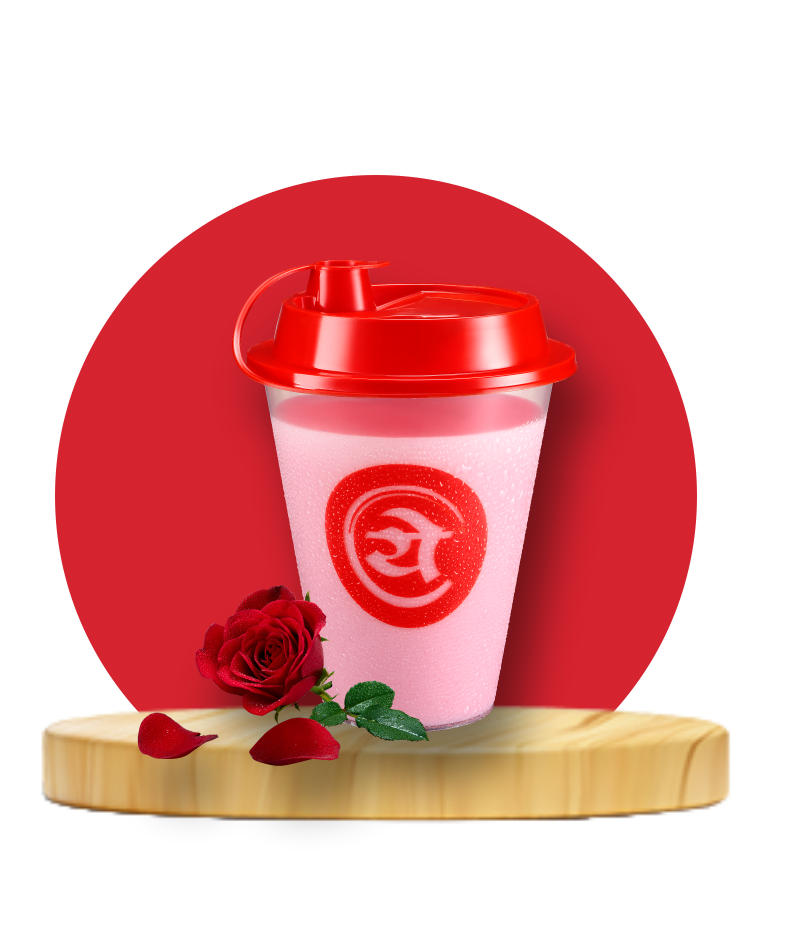Rose Milkshake